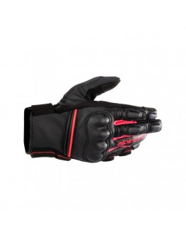 Manusi de piele dama sport/touring ALPINESTARS STELLA PHENOM - Negru/Roz