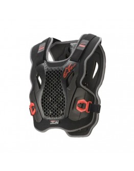 Armura moto Alpinestars MX Bionic Action - Negru,Rosu