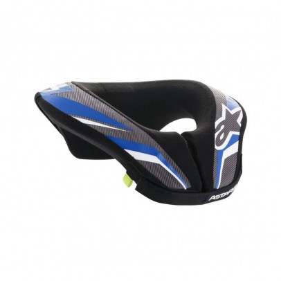 Protectie de gat pentru copii ALPINESTARS SEQUENCE YOUTH NECK ROLL - Negru/Albastru