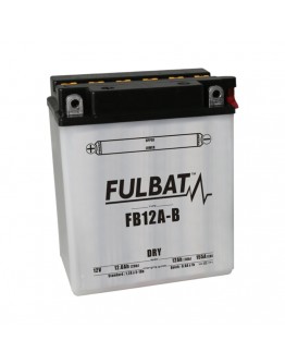 Baterie conventionala FULBAT FB12A-B  (YB12A-B) include electrolit