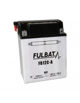 Baterie conventionala FULBAT FB12C-A  (YB12C-A) include electrolit