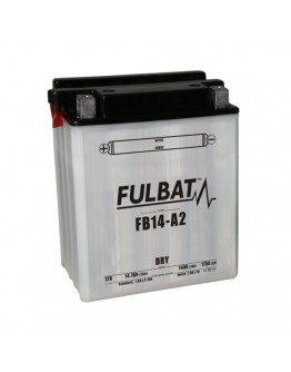 Baterie conventionala FULBAT FB14-A2  (YB14-A2) include electrolit