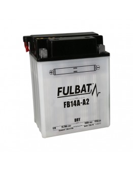 Baterie conventionala FULBAT FB14A-A2  (YB14A-A2) include electrolit