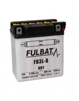 Baterie conventionala FULBAT FB3L-B  (YB3L-B) include electrolit