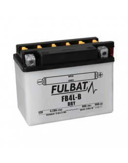 Baterie conventionala FULBAT FB4L-B  (YB4L-B) include electrolit