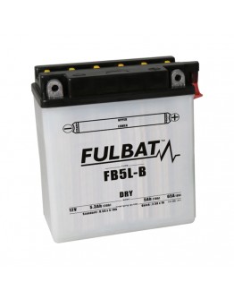 Baterie conventionala FULBAT FB5L-B  (YB5L-B) include electrolit