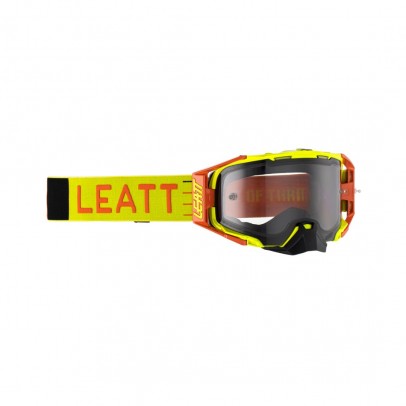 Ochelari cross-enduro LEATT Velocity 6.5 GOGGLE CITRUS LIGHT GRAY 58% - Galben fluor/Portocaliu