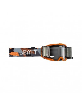 Ochelari cross-enduro LEATT Velocity 6.5 ROLL-OFF ORANGE CLEAR 83% - Portocaliu/Gri