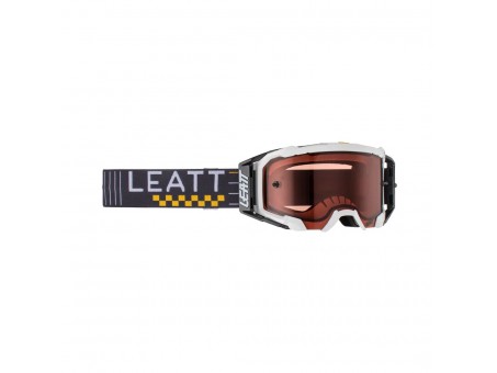 Ochelari cross-enduro LEATT Velocity 5.5  PEARL ROSE UC 32% - Alb/Gri