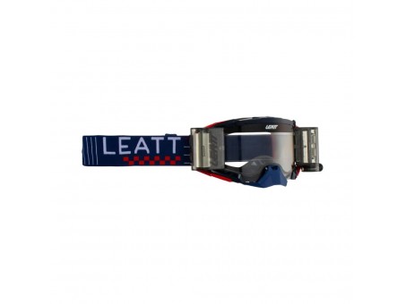 Ochelari cross-enduro LEATT Velocity 5.5 ROLL-OFF ROYAL CLEAR 83%  - Albastru/Rosu