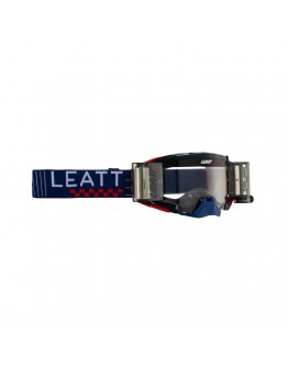 Ochelari cross-enduro LEATT Velocity 5.5 ROLL-OFF ROYAL CLEAR 83%  - Albastru/Rosu