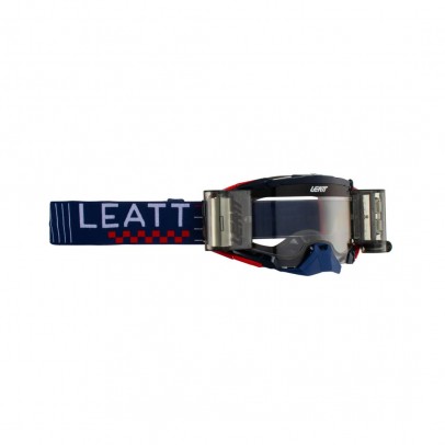 Ochelari cross-enduro LEATT Velocity 5.5 ROLL-OFF ROYAL CLEAR 83%  - Albastru/Rosu