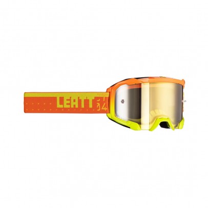 Ochelari cross-enduro LEATT Velocity 4.5 IRIZ CITRUS BRONZ UC 68% - Portocaliu/Galben fluor