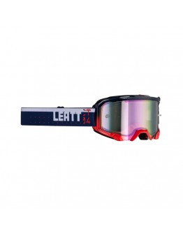 Ochelari cross-enduro LEATT Velocity 4.5 IRIZ  ROYAL PURPLE 78% - Albastru/Rosu