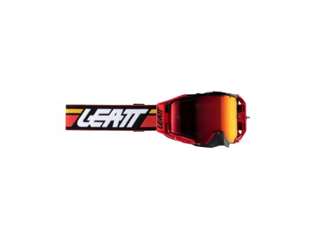 Ochelari cross-enduro LEATT Velocity 6.5 IRIZ GOGGLE RED RED 28% - Rosu/Negru