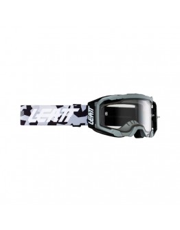 Ochelari LEATT Velocity 5.5 ENDURO FORGE CLEAR 83% - Gri/Negru