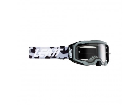 Ochelari LEATT Velocity 5.5 ENDURO FORGE CLEAR 83% - Gri/Negru