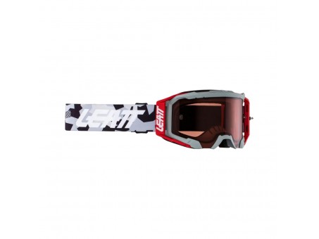 Ochelari cross-enduro LEATT Velocity 5.5 FORGE ROSE UC 32% - Gri/Rosu/Negru