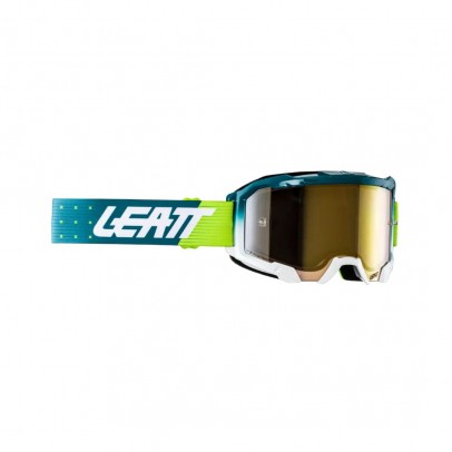 Ochelari cross-enduro LEATT Velocity 4.5 IRIZ ACID FUEL BRONZE UC 68% - Albastru/Verde/Alb