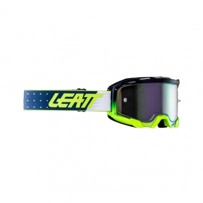 Ochelari cross-enduro LEATT Velocity 4.5 IRIZ BLUE PURPLE 78%- Albastru/Verde