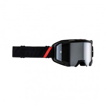 Ochelari cross-enduro LEATT Velocity 4.5 IRIZ BLACK SILVER 50% - Negru/Rosu