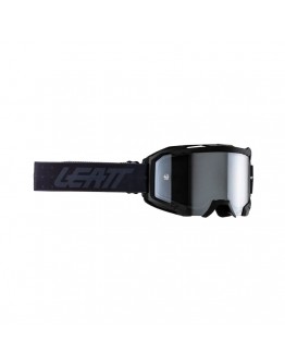 Ochelari cross-enduro LEATT Velocity 4.5 IRIZ STEALTH SILVER 50% - Negru