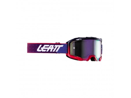 Ochelari cross-enduro LEATT Velocity 4.5 IRIZ SUNDOWN PURPLE 78% - Mov/Rosu