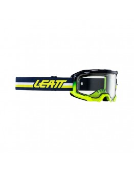 Ochelari cross- enduro LEATT Velocity 4.5 GOGGLE BLUE CLEAR 83% - Albastru/Galben/Alb