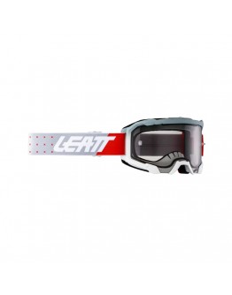 Ochelari cross- enduro LEATT Velocity 4.5 GOGGLE FORGE LIGHT GRAY 58% - Gri/Alb/Rosu