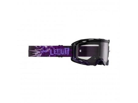 Ochelari cross-enduro LEATT Velocity 4.5 GOGGLE UV 58% - Mov/Negru