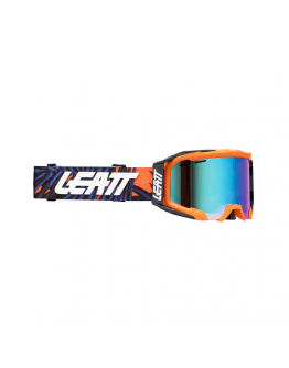 Ochelari cross- enduro LEATT Velocity 5.0 MTB GOGGLE IRIZ JUNGLE - Portocaliu/Negru/Albastru