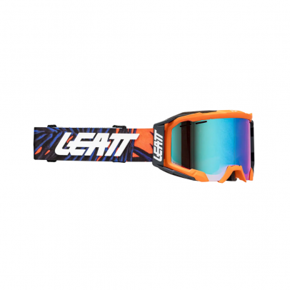 Ochelari cross- enduro LEATT Velocity 5.0 MTB GOGGLE IRIZ JUNGLE - Portocaliu/Negru/Albastru