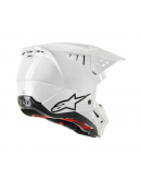 Casca cross-enduro Alpinestars Supertech S-M5 ROVER - Alb