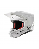 Casca cross-enduro Alpinestars Supertech S-M5 ROVER - Alb