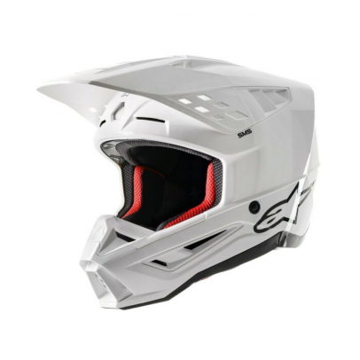 Casca cross-enduro Alpinestars Supertech S-M5 ROVER - Alb