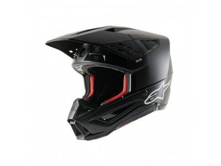 Casca cross-enduro Alpinestars Supertech S-M5 SOLID - Negru mat