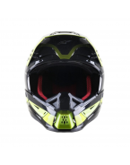 Casca cross-enduro Alpinestars Supertech S-M5 BEAM - Negru/Galben/Fluor