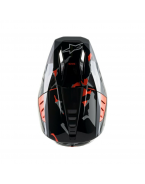 Casca cross-enduro Alpinestars Supertech S-M5 ROVER  - Negru/Rosu/Gri inchis