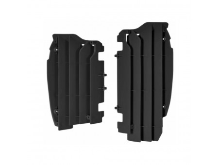 Protectie radiator POLISPORT KAWASAKI KX 450F '12-'15 - Negru