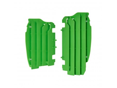 Protectie radiator POLISPORT KAWASAKI KX 450F '12-'15 - Verde