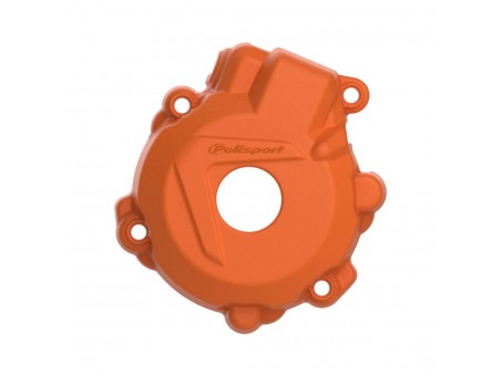 Protectie capac alternator POLISPORT - KTM EXC-F/XCF-W 250 '14-'16; EXC-F/XCF-W 350 '12-'16; FREERIDE 350 '13-'17; Husqvarna FE 250/350 '14-'16 - Portocaliu