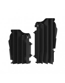 Protectie radiator POLISPORT KAWASAKI KXF 250 '17-'20 - Negru