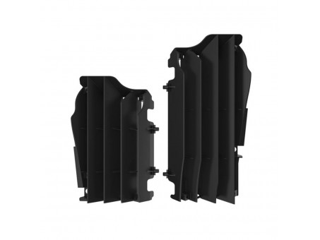 Protectie radiator POLISPORT KAWASAKI KXF 250 '17-'20 - Negru