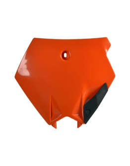 Placa numar plastic Off-Road KTM - Portocaliu,Negru