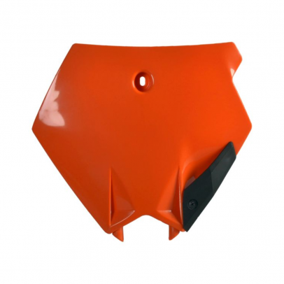 Placa numar plastic Off-Road KTM - Portocaliu/Negru