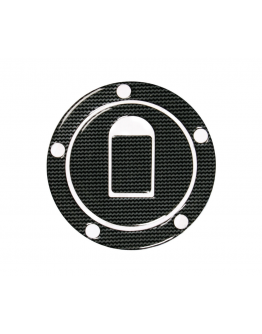 Protectie capac rezervor Lampa, compatibil cu Kawasaki, 5 gauri, Negru