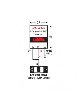 Releu de semnalizare Lampa pentru semnale cu LED 6/12/24V