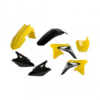 Kit Plastic Standard Suzuki RMZ 250 2010-2018 – Polisport 90838