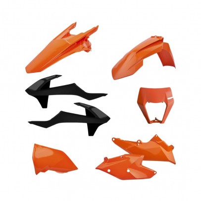 Kit Plastic Standard KTM EXC/EXC-F/XC-W/XC-F-W 2017-2019 – Polisport 90881