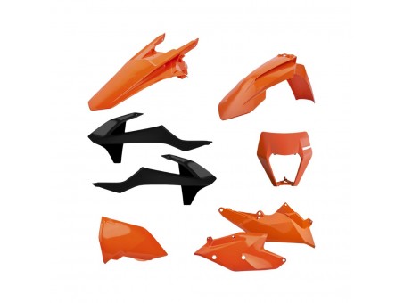 Kit Plastic Standard KTM EXC/EXC-F/XC-W/XC-F-W 2017-2019 – Polisport 90881